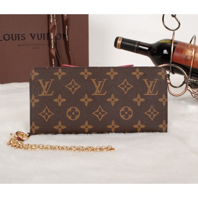 2014 Louis Vuitton Monogram Canvas M666701 rose red GL00605