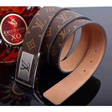 2015 Louis Vuitton belts 9656 brown GL02522