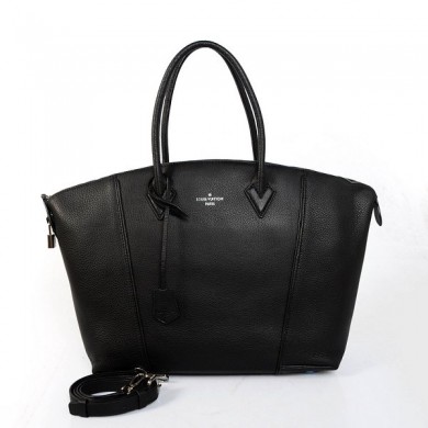 Fake 2014 louis vuitton new lockit bag original leather m94592 black GL00651