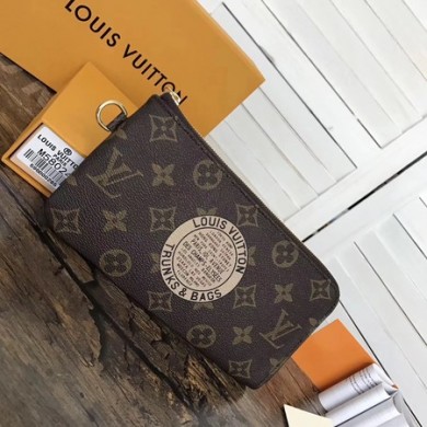 Fake Louis Vuitton handbag Monogram Canvas complice trunks and bags wallet n61740 apricot GL00123