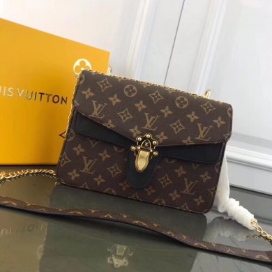 Fake Louis Vuitton Monogram Canvas M41485 black GL01720