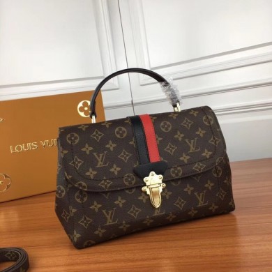 Fake Louis vuitton monogram canvas M66811 black&red GL02531