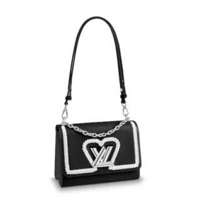 Fake Louis vuitton original TWIST MM M54286 black GL02893