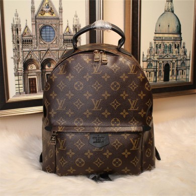 Fake Replica Louis Vuitton Monogram Canvas Michael Onyx Backpack 51158 Brown GL03245