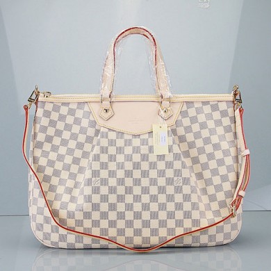 First-class Quality 2011 new style Louis Vuitton Damier Azur Canvas Siracusa GM N41111 GL04508