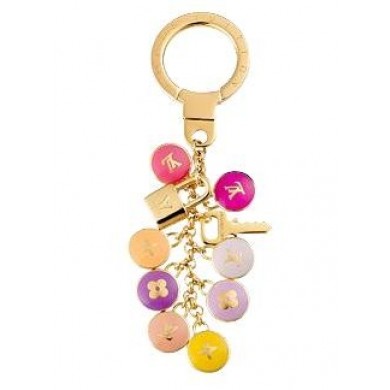 Imitation Louis Vuitton handbag pastilles key ring m65646 (pink) GL02624