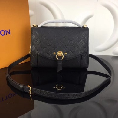 Imitation Louis Vuitton Monogram Empreinte BLANCHE BB M43781 black GL02205