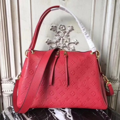 Imitation Louis vuitton original mongram empreinte PONTHIEU PM M43721 red GL02191