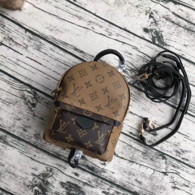 Knockoff Louis Vuitton Monogram Canvas Palm Springs Backpack Mini 42411 GL04234