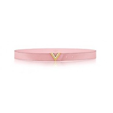 Louis Vuitton 30mm Leather Belt M94410 pink GL01801