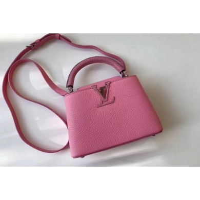 Louis Vuitton CAPUCINES MINI N94047 pink GL00773