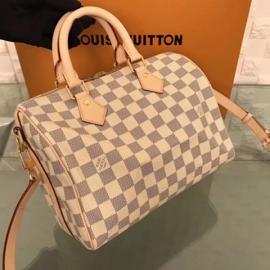 Louis Vuitton Damier Azur Canvas Original leather N41374 GL04463