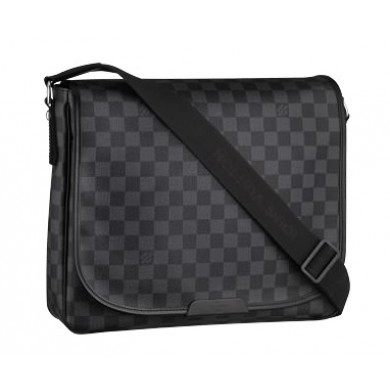 Louis Vuitton Damier Canvas Damier Graphite Canvas Daniel MM Bag N58029 GL00243