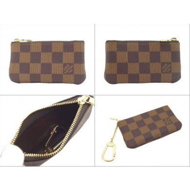 Louis Vuitton Damier Canvas Key and Change Holder N62658 GL01230