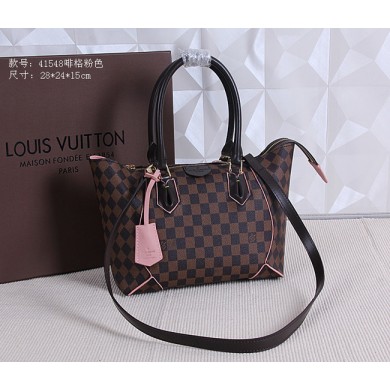 Louis Vuitton Damier Ebene Canvas Caissa Tote Bag PM M41548 GL01736