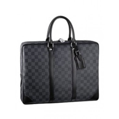 Louis Vuitton Damier Graphite Canvas Porte Documents Voyage PM N41125 BAGS GL02745