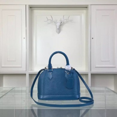 Louis Vuitton Epi Leather BB Bag 40862 Blue GL03653