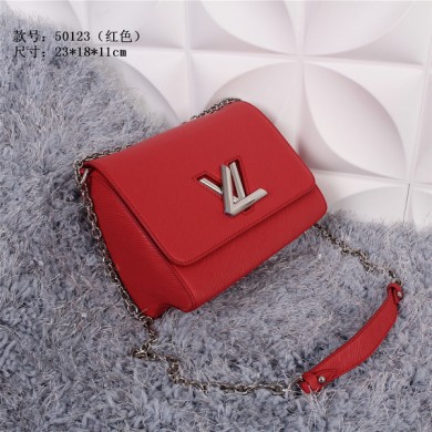 Louis Vuitton epi leather shoulder bag 50123 red GL02984