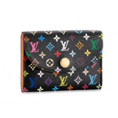 Louis Vuitton handbag monogram multicolore business card holder m66557 (black) GL02309