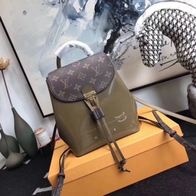 Louis Vuitton HOT SPRINGS Monogram Canvas Mini knapsack 53545 Khaki GL02221