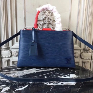 Louis Vuitton KLEBER MM EPI INDIGO M51333 blue GL02937