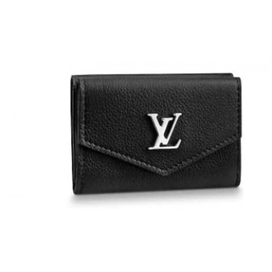 Louis Vuitton LOCKMINI WALLET M63921 Noir GL01600