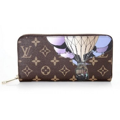 Louis Vuitton Monogram Canvas Zippy Wallet Illustre M60292 GL01594