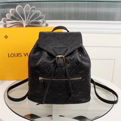 Louis Vuitton Monogram Empreinte Calf Leather Backpack M43431 black GL04356