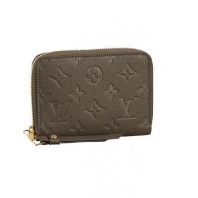 Louis Vuitton Monogram Empreinte Secret Compact Wallet M93431 Brown GL03818