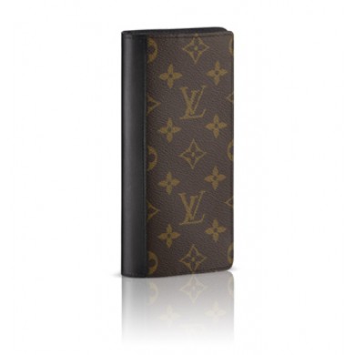 Louis Vuitton Monogram Macassar Canvas Tanon Wallet M93800 GL03062