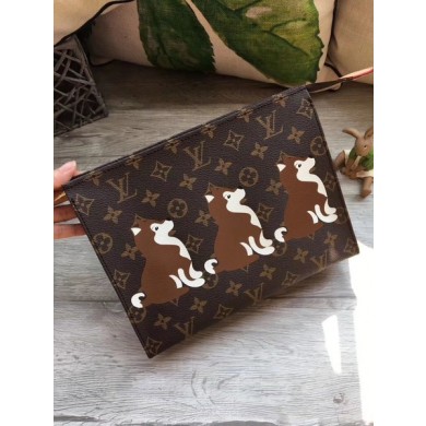 Louis Vuitton Monogram Toiletry Pouch 26 m47542 GL01976