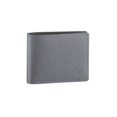 Louis Vuitton Taiga Leather Compact Wallet M32642 GL01044