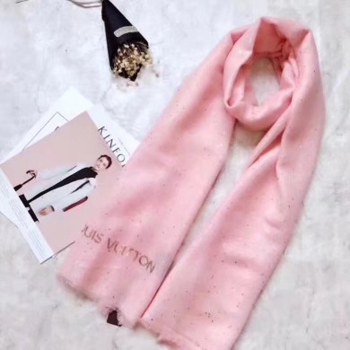 Replica High Quality louis vuitton wool scarf LV919968 pink GL01162