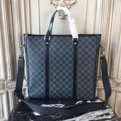 Replica Louis Vuitton Damier Graphite coated canvas ANTON TOTE 51192 GL01568