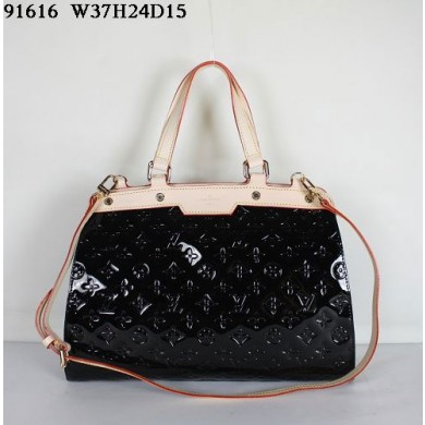 Replica Louis Vuitton handbag monogram vernis 91616 black GL02130