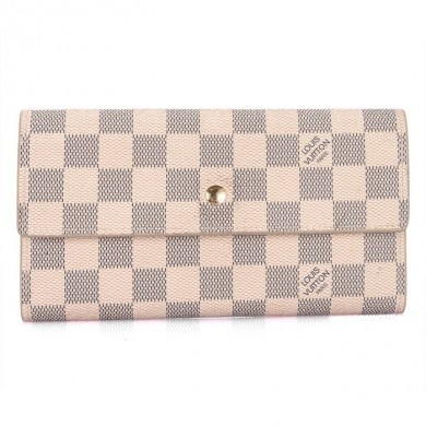 Replica Louis Vuitton International Wallet N61217 white GL01526