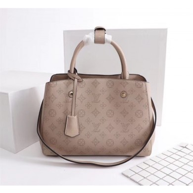 Replica Louis Vuitton Mahina Leather 41046 apricot GL00638