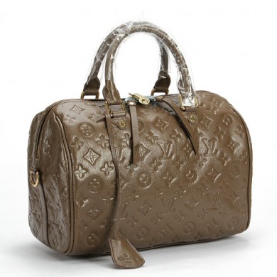 Replica Louis Vuitton monogram empreinte speedy bandouliere 30 M40762 coffee GL03031