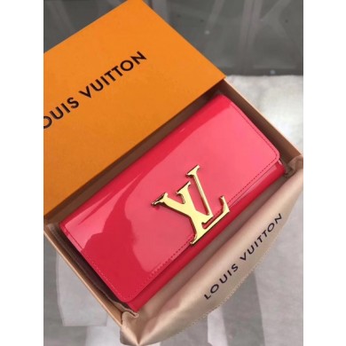 Replica Louis vuitton monogram vernis leather wallet M64550 Watermelon GL03088