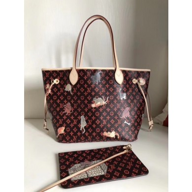 Replica Louis Vuitton Original Monogram Canvas NEVERFULL MM M44441 GL03435