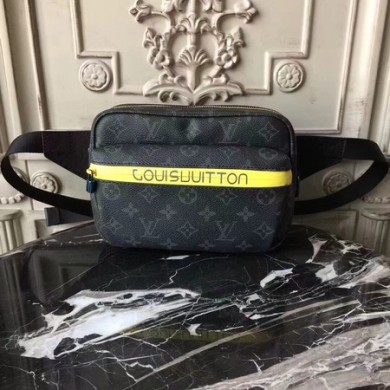 Replica louis vuitton original SAC CEINTURE PN 42825 black GL03512