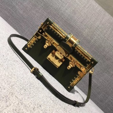 Replica Louis Vuitton Petite Malle 44154 green GL04698