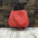 2015 louis vuitton mahina leather babylone pm m50053 red(original leather) GL00256