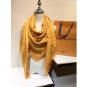 Copy 2017 top quality louis vuitton scarf A2851 yellow GL02161