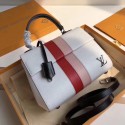 Copy Louis Vuitton Epi Leather CLUNY BB M41312 White GL00943