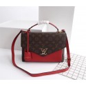 Fake Louis Vuitton Monogram Canvas Pochette Metis Bag M54879 red GL02329