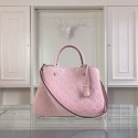 Fake Louis Vuitton Monogram Empreinte Montaigne MM M41698 light pink GL01189