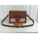 Fake Louis Vuitton original SAINT SULPICE PM M44391 brown with pink GL01419