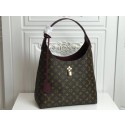 Hot Louis vuitton original monogram canvas flower hobo bag M43545 purple GL03712