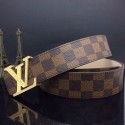 Imitation 2015 Louis Vuitton belts 6614 coffee Belts GL04585